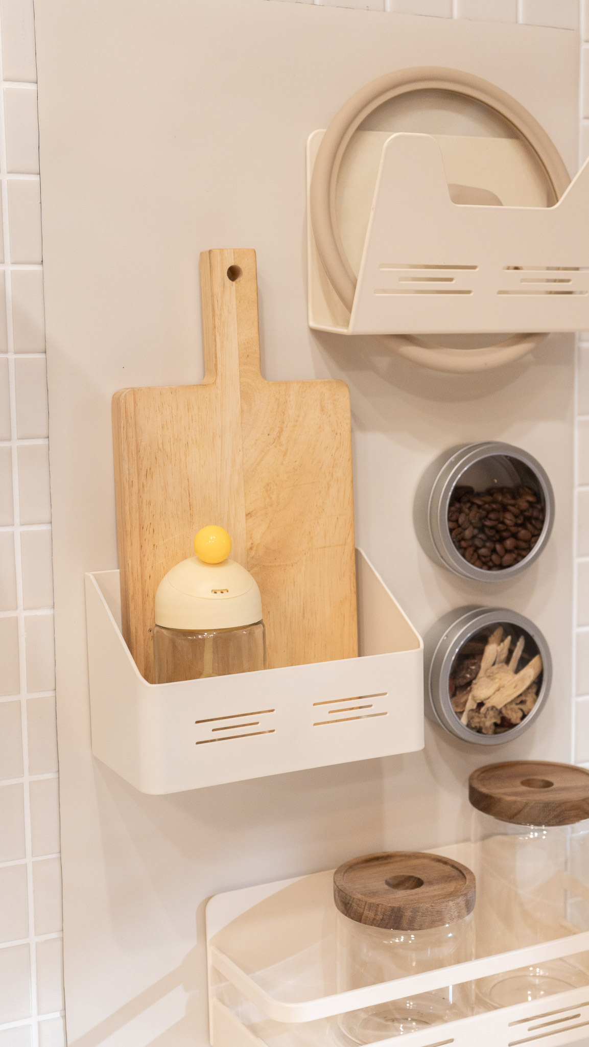 引磁布｜奶油米白〔收納新革命〕