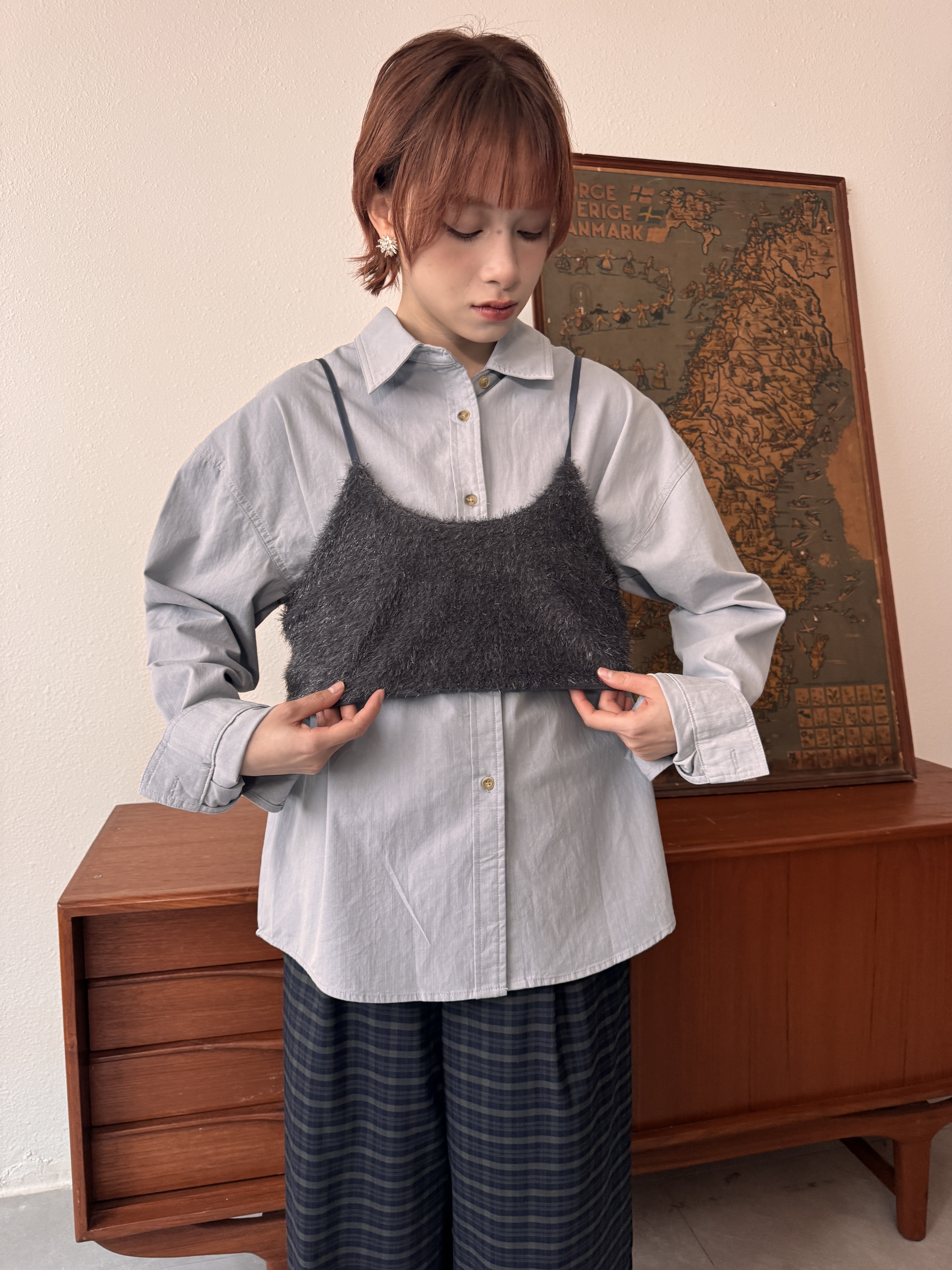 閃爍吊帶罩衣 - TT51370