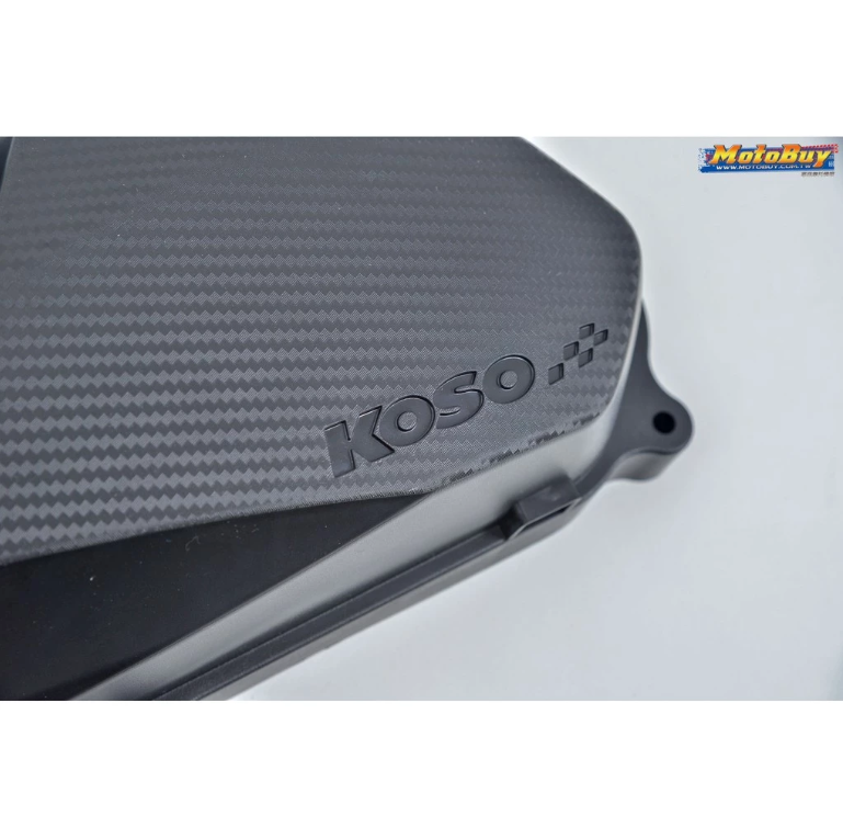 【KOSO】JETS JET SR JETSL 專用 高效空濾外蓋 卡夢壓花 強制導風