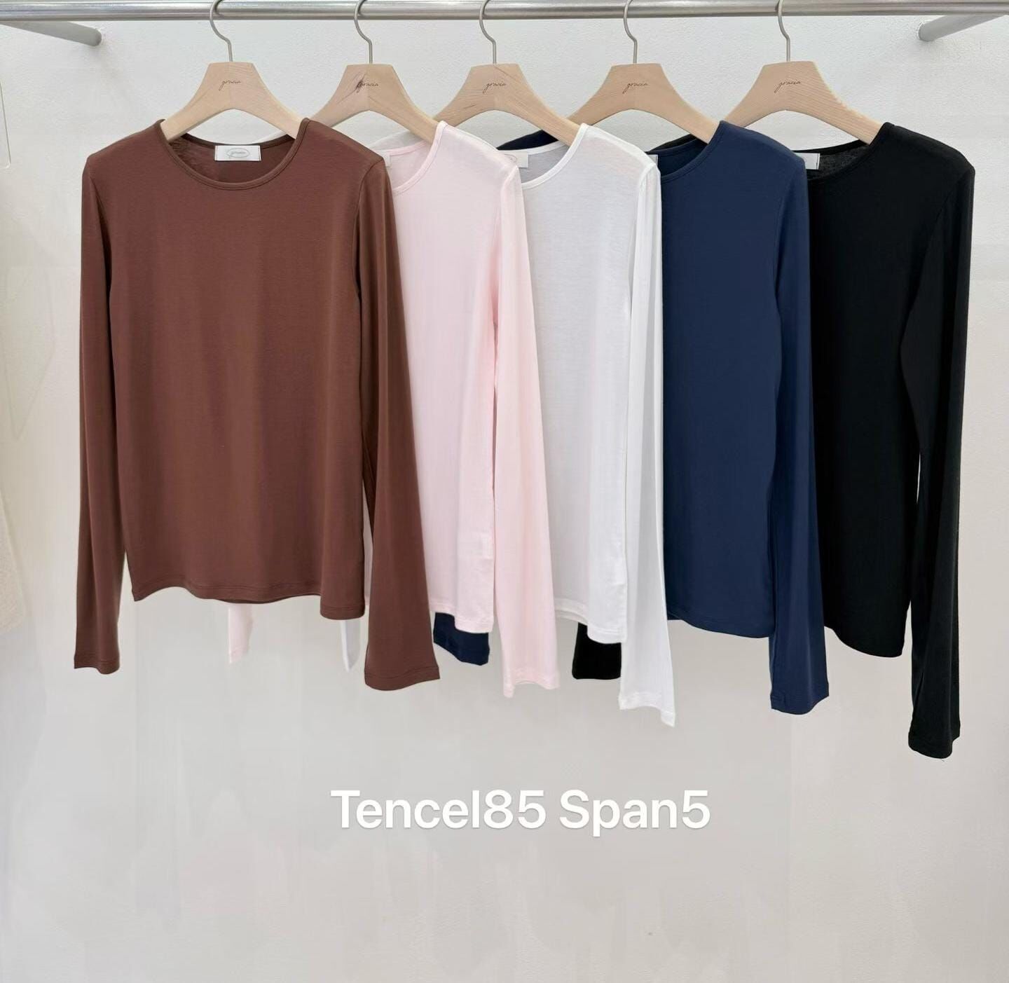 GC5521 天絲長袖上衣 *特價* (優惠碼同充值購物金不適用)