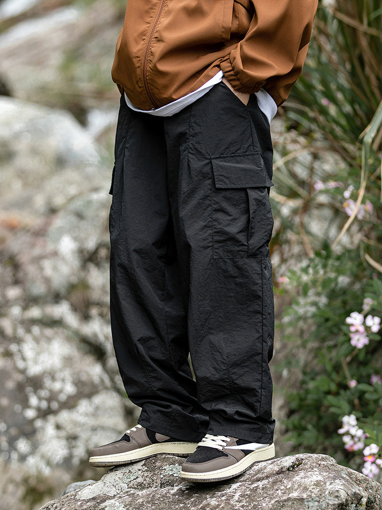 日系打折工裝口袋長褲 K2147