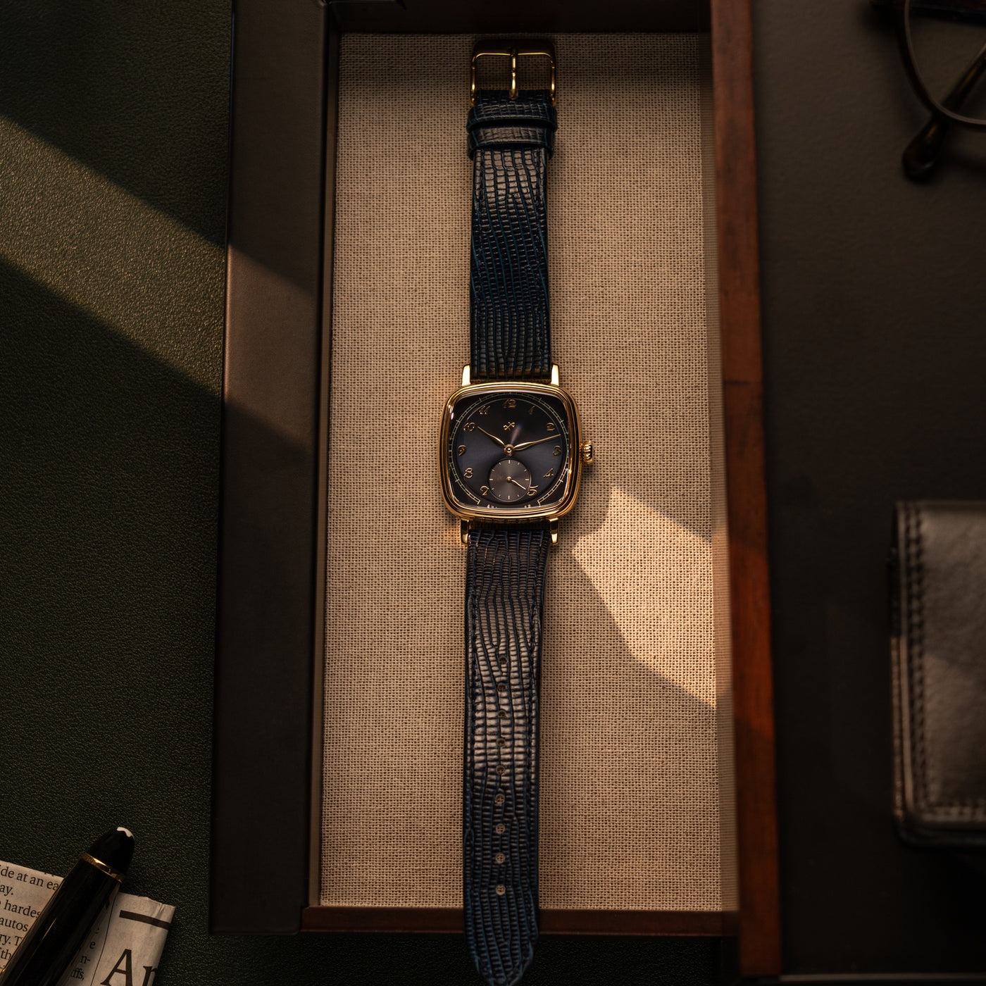 1954 Amalfi Mechanical - Gold / Midnight Blue