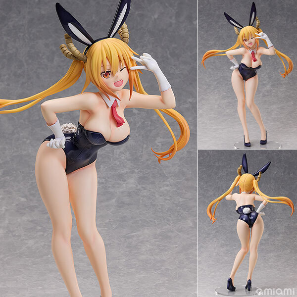 預訂6月  FREEing 小林家的龍女僕 朵露 裸腿兔女郎Ver. Miss Kobayashi's Dragon Maid Tohru: Bare Leg Bunny Ver. 1/4 Complete Figure Pre-order