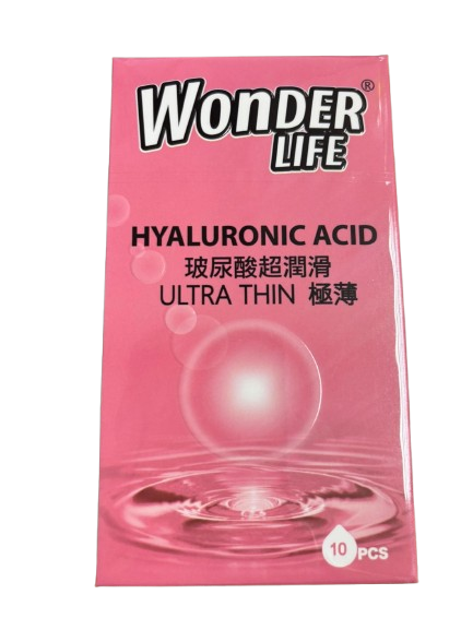 活色生香 玻尿酸 極薄超潤滑 10 片裝 乳膠安全套