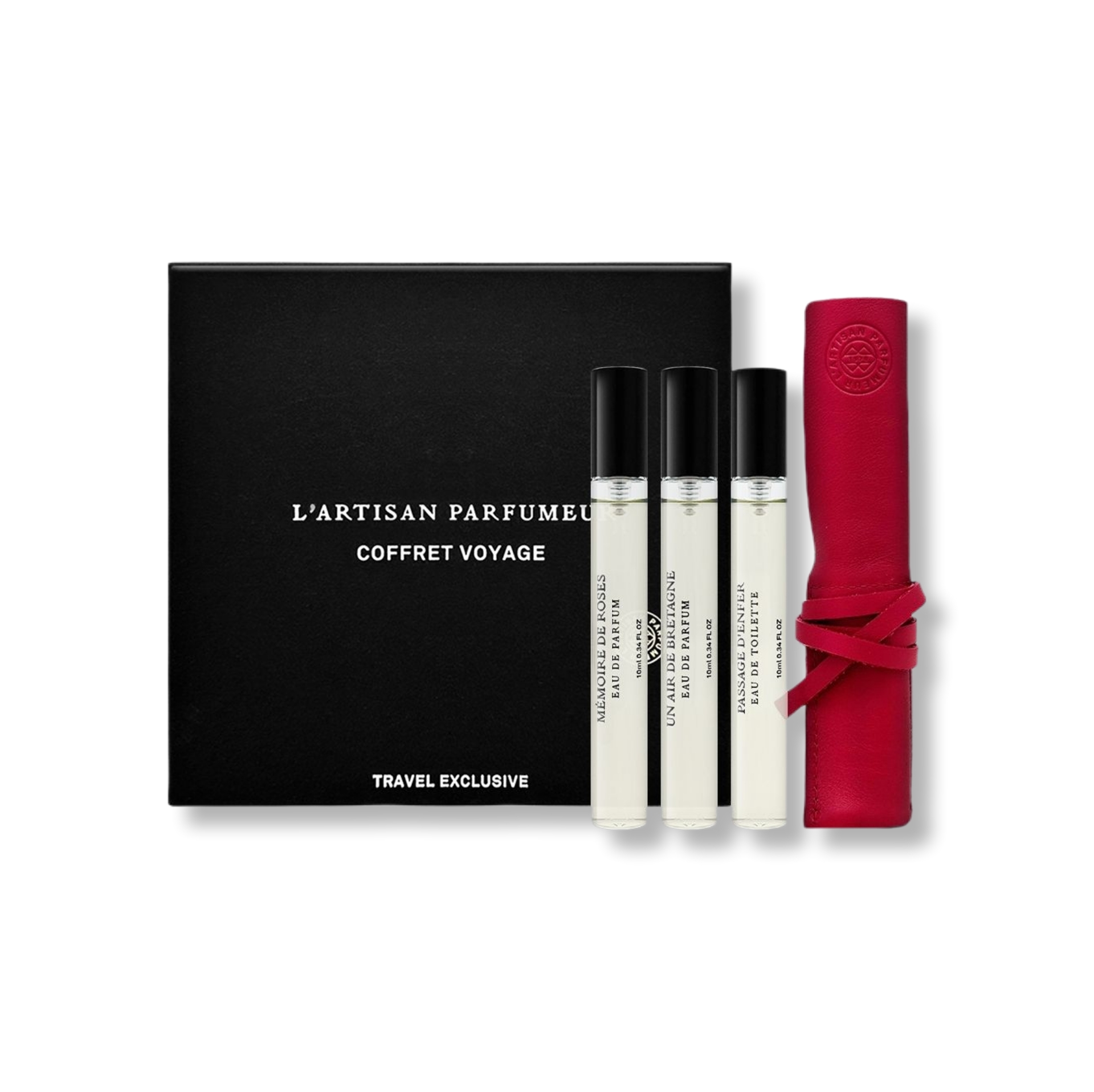 L'Artisan Parfumeur 阿蒂仙之香 隨行香氛禮盒(含皮套) 10ml*3