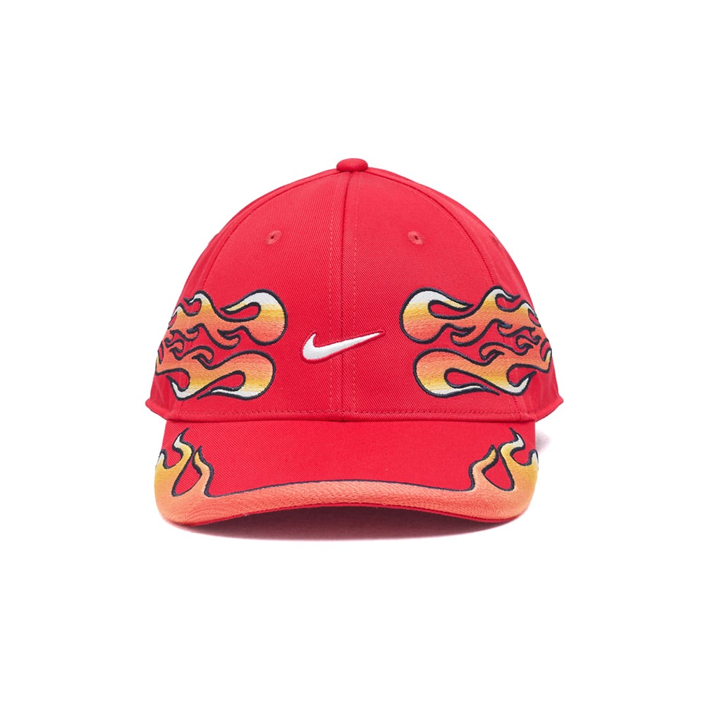 Nike Club Semi-Structured OG Flame Cap 火焰老帽 紅 刺繡 魔鬼氈   IH9258-657