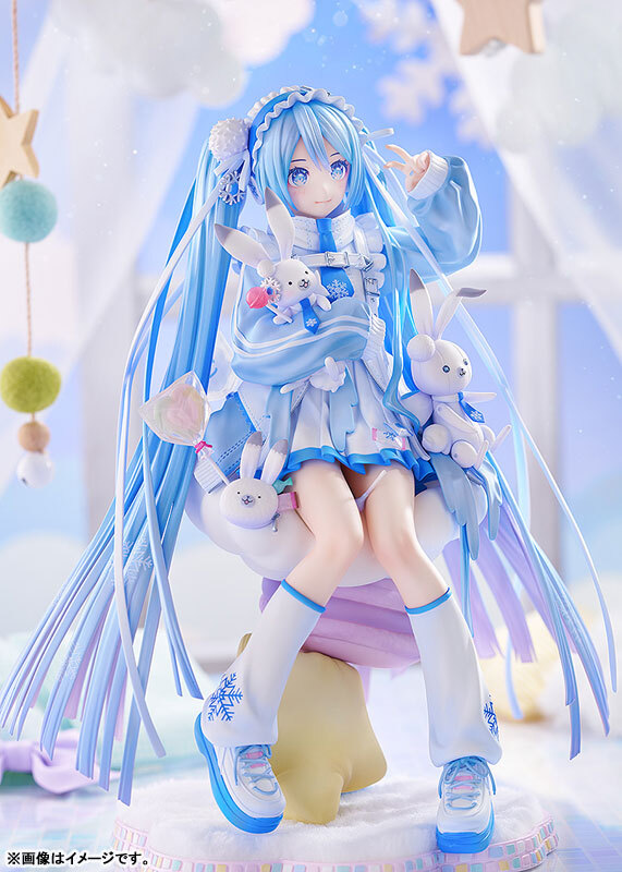 Mar Good Smile Company Character Vocal Series 01 Hatsune Miku Snow Miku: Yukiiro Pop Ver. 1/7 Complete Figure Pre-order