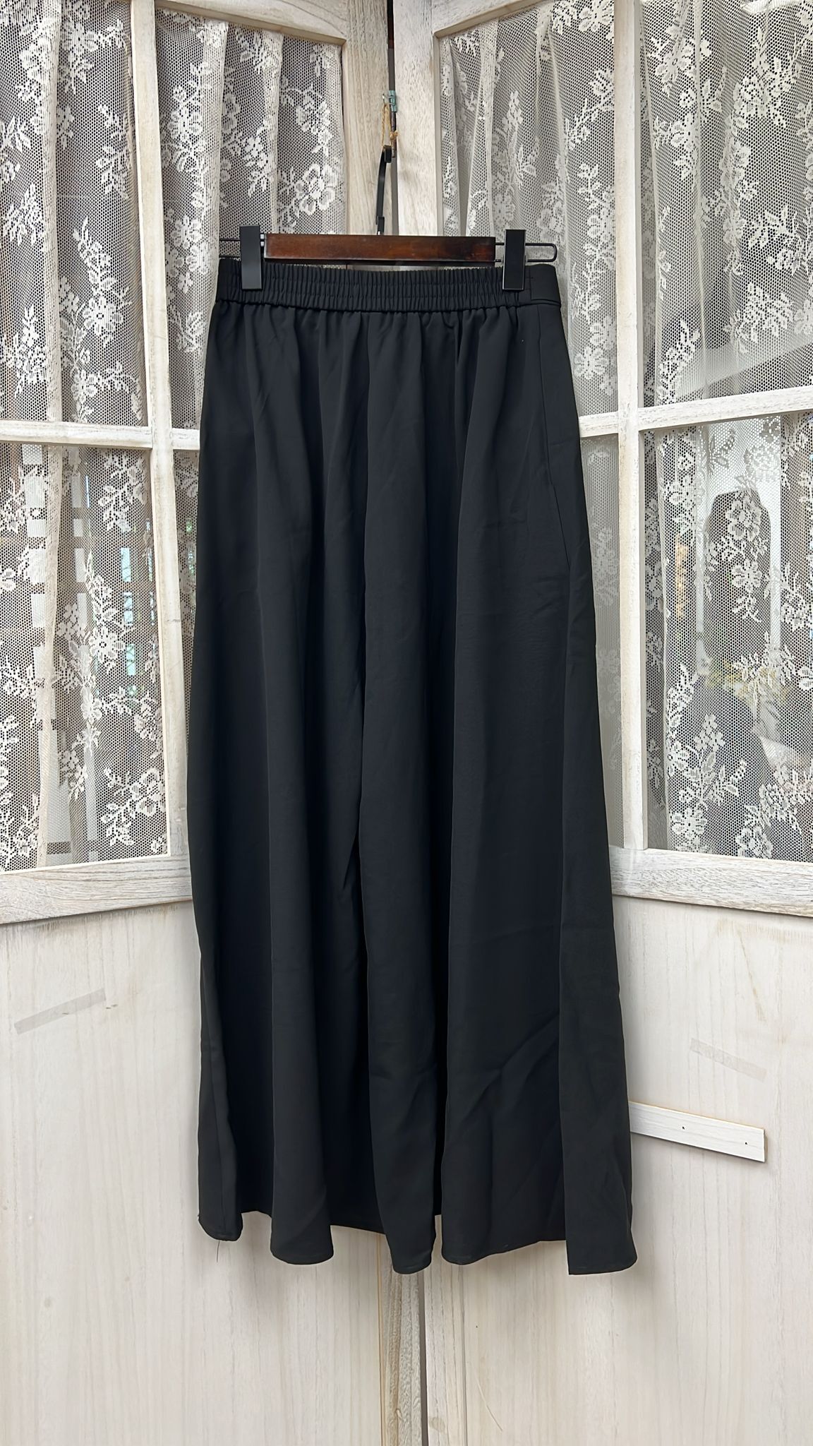 0211CT15-衣物CT-女裝長褲 (黑色) M碼 (A15)