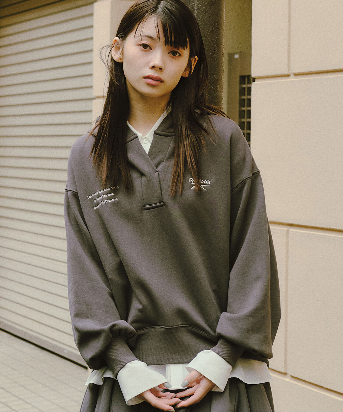 [預購] COCO DEAL 傘狀下擺剪裁襯衫