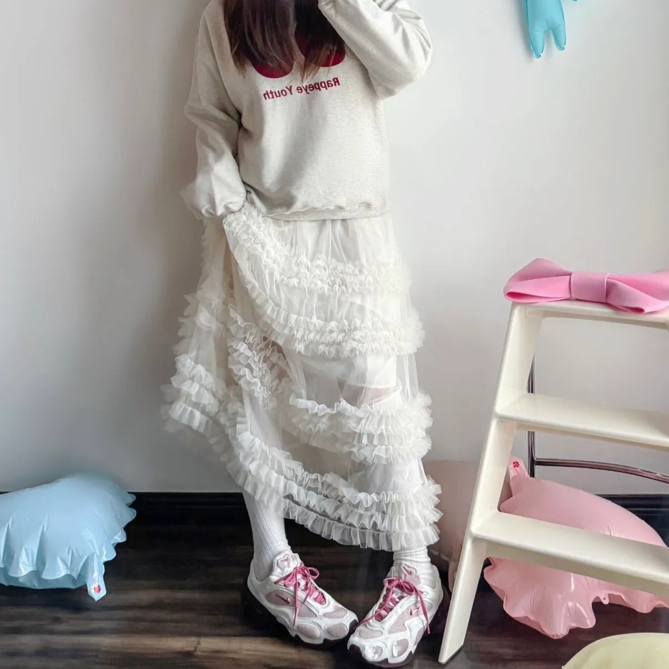 NICEDAY 代購 Nike Air Max Muse 情人節 粉色 愛心 粉色 奶油 白 IQ1152-666