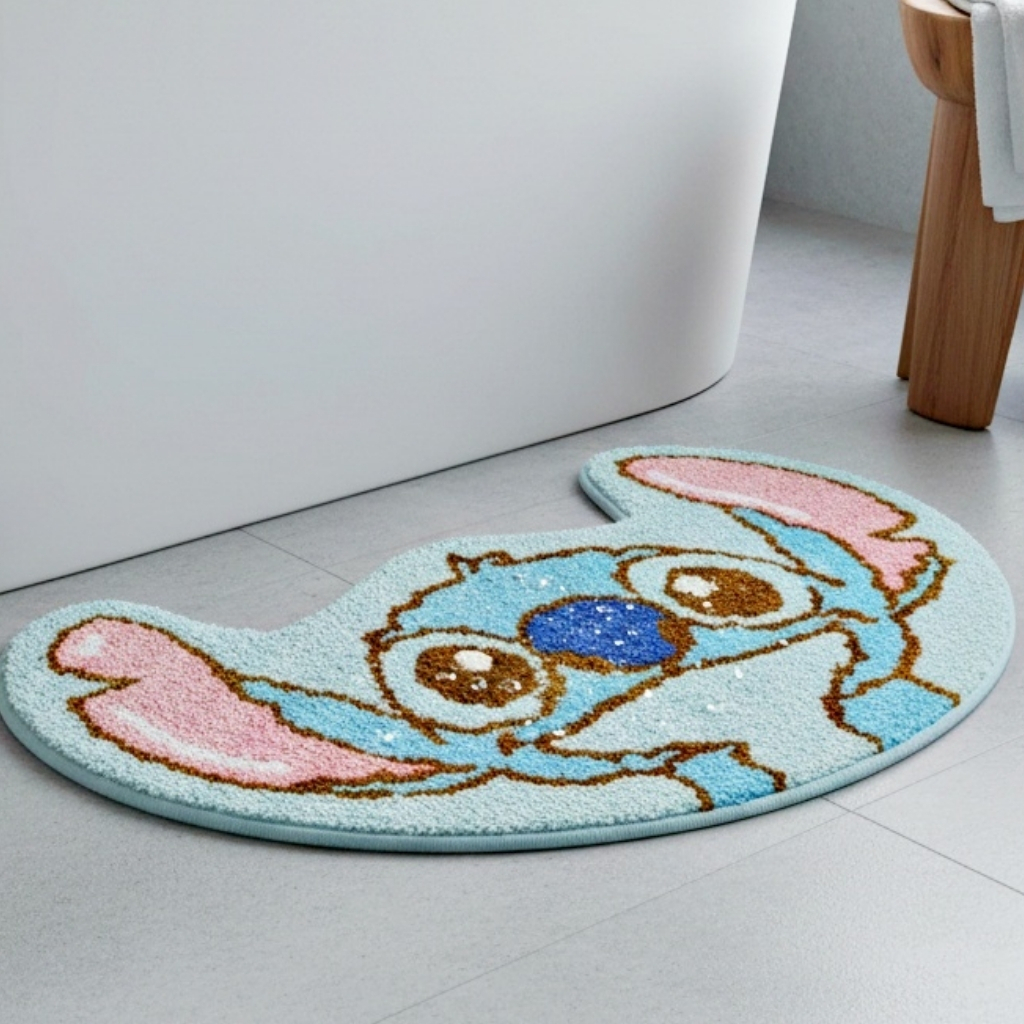 Disney Stitch  Bathroom Mat | Floor Mat