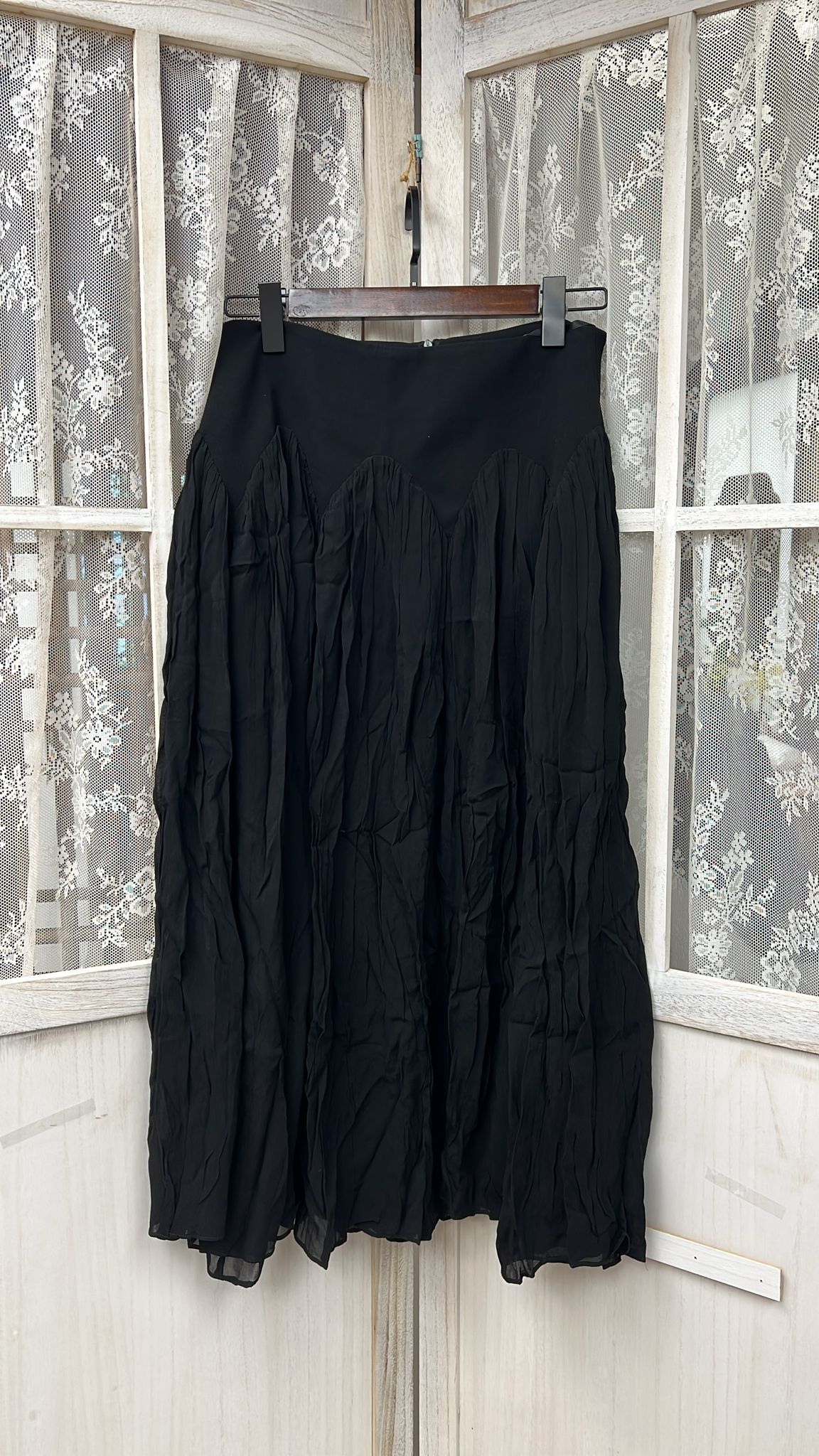 0211CT16-衣物CT-女裝半裙 (黑色) L碼 (A16)