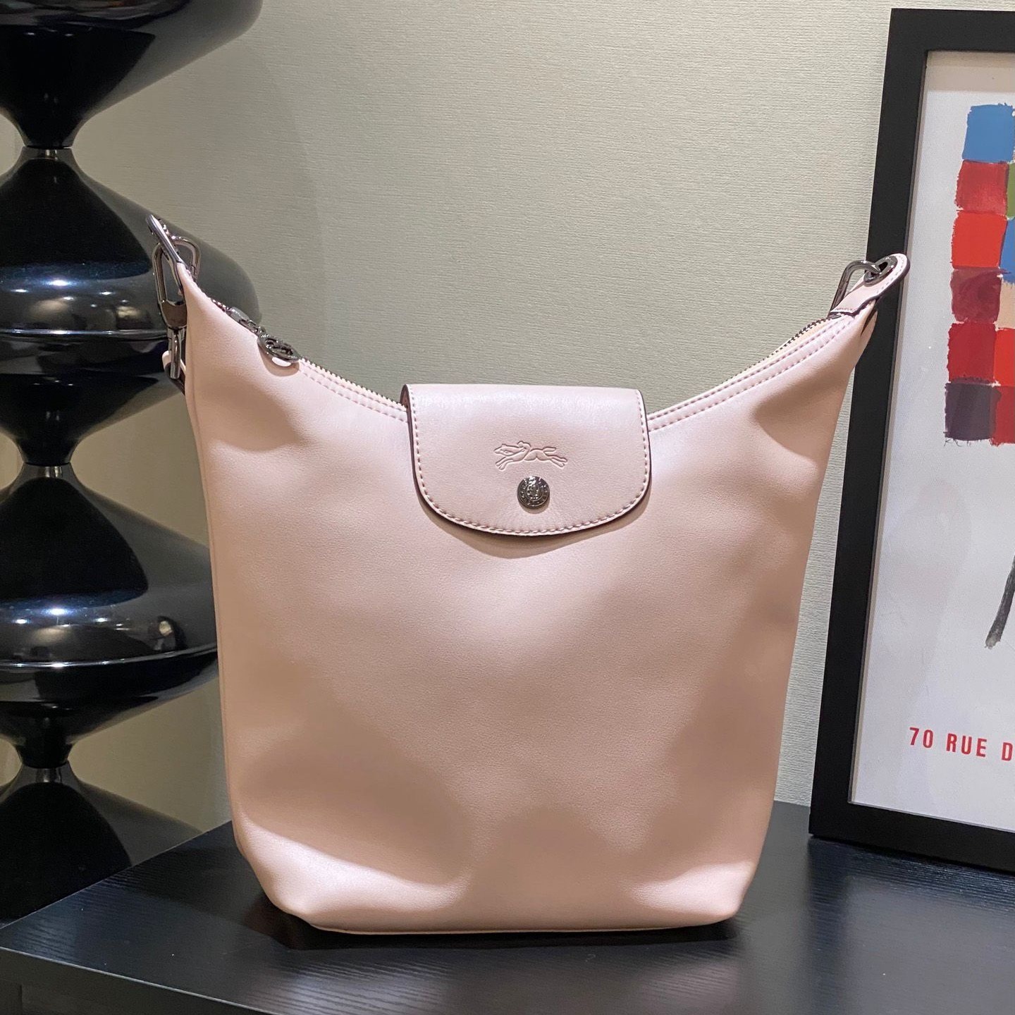 Longchamp Le Pliage Xtra 牛皮單肩背