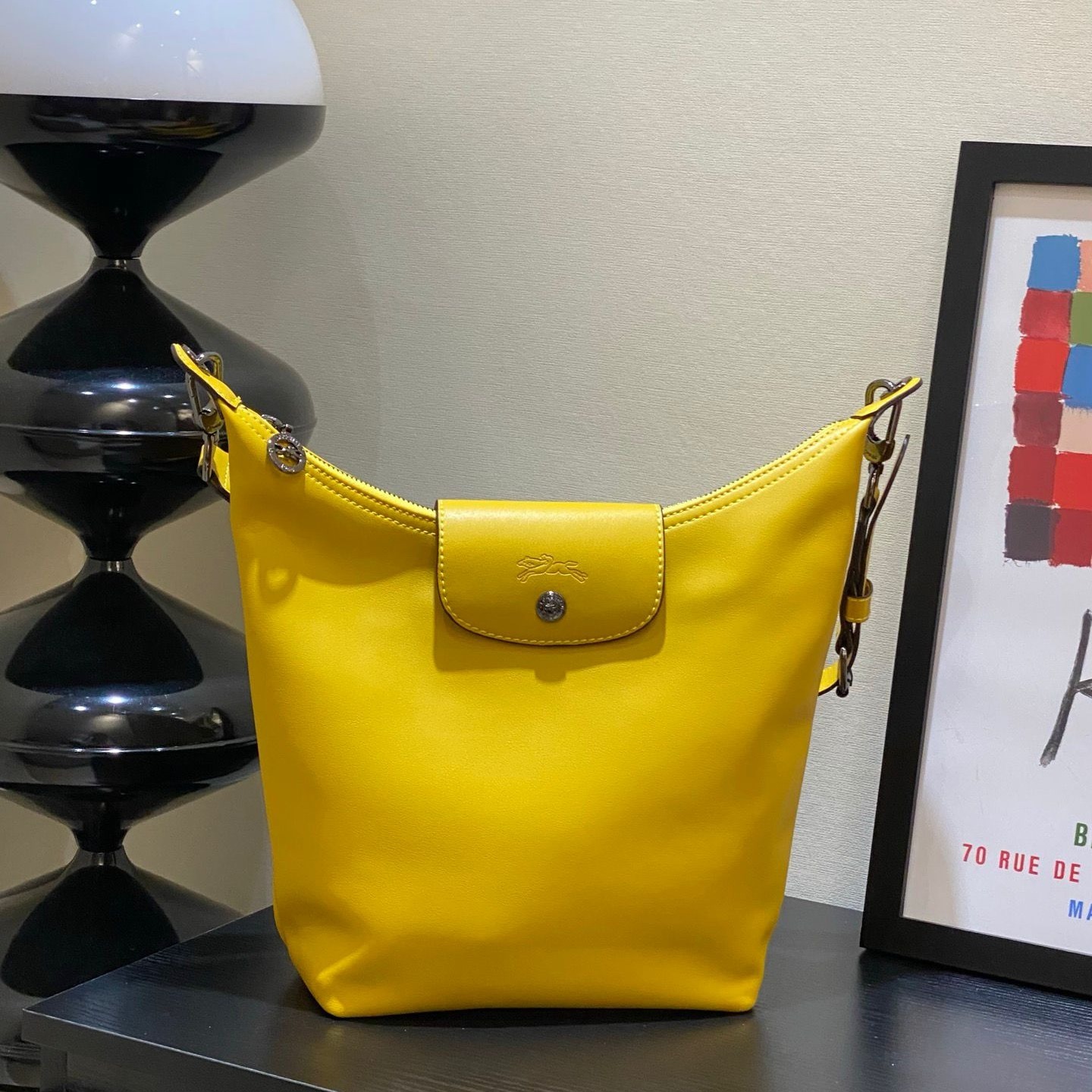 Longchamp Le Pliage Xtra 牛皮單肩背