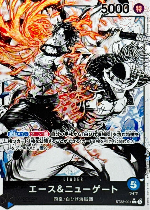 ST22-001 エース&ニューゲート (L 異圖)