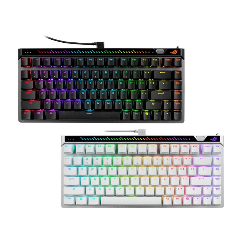 【送桌墊】ASUS 華碩 ROG Falchion Ace 75 磁軸電競鍵盤   黑色/90MP047H-BKTA20  白色/90MP047H-BKTA30