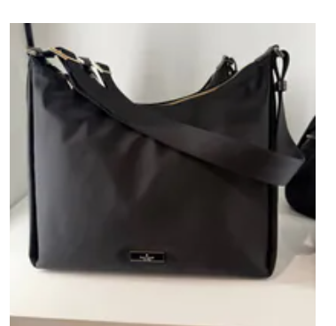 [S] KATE SPADE BLACK KL963 CARTER LARGE CONVERTIBLE CROSSBODY, 196021651564 (SKS1704)