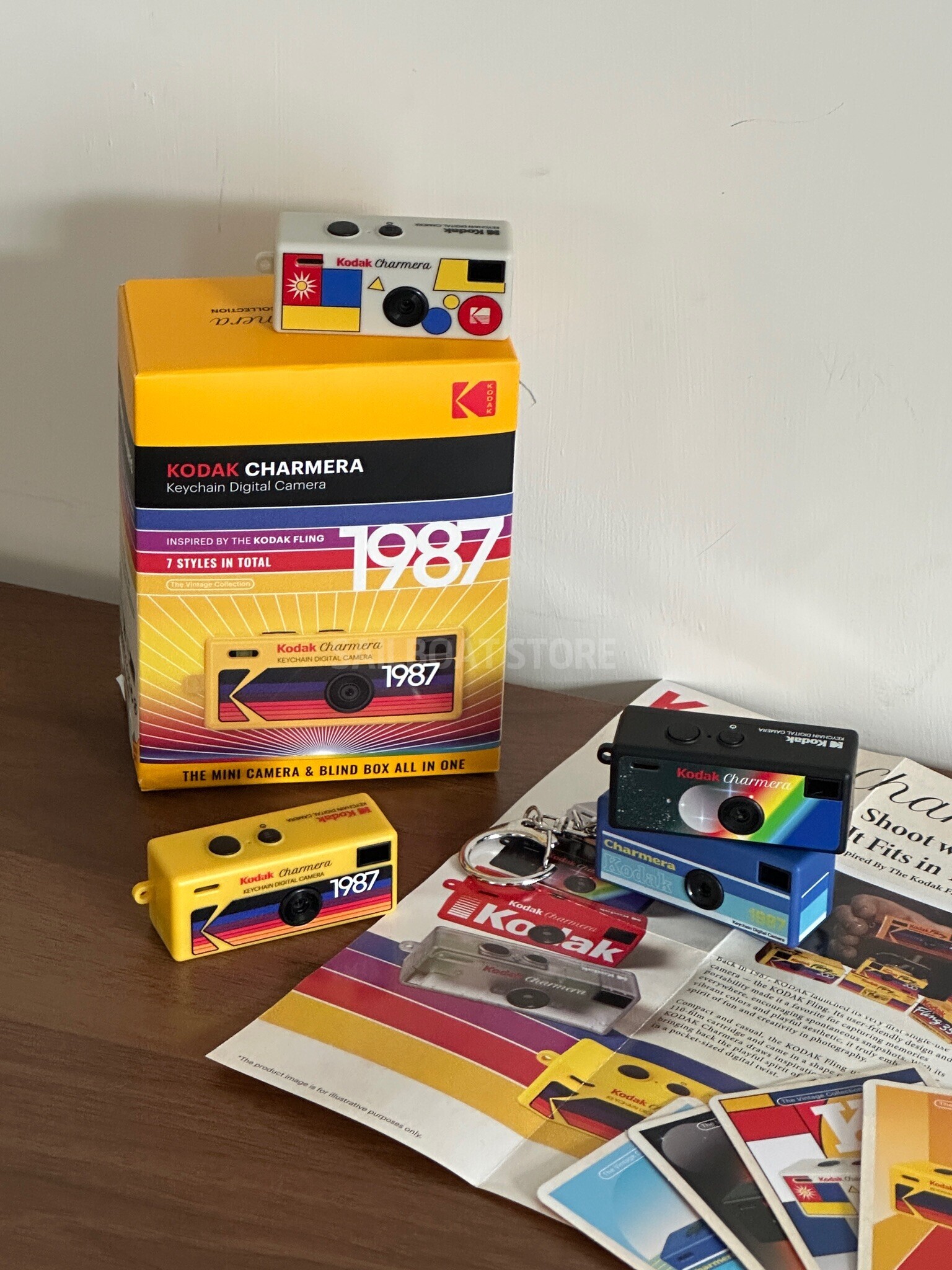 #部分現貨🇰🇷韓國 柯達 KODAK Charmera 鑰匙圈數位相機 盲盒 吊飾