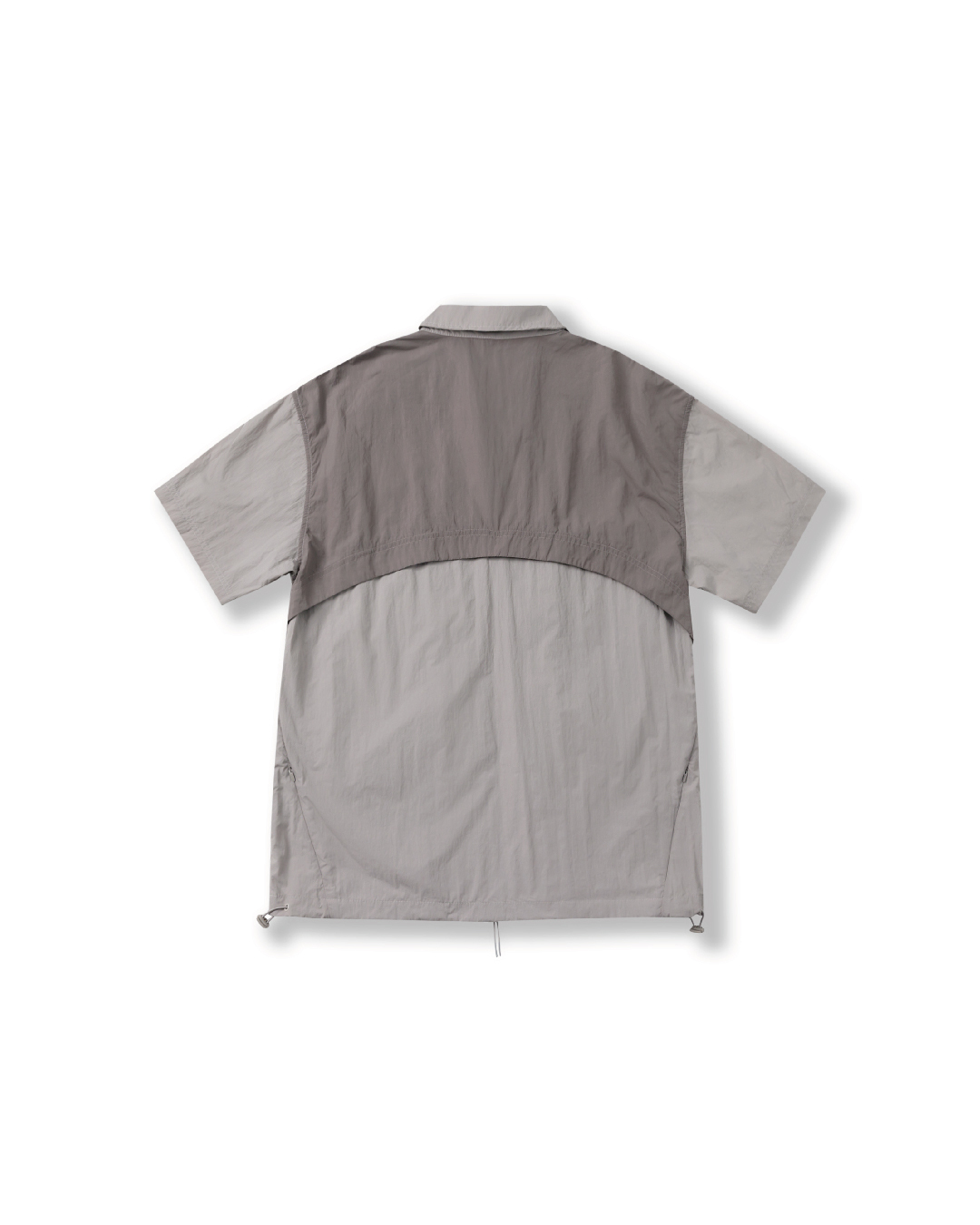 MULTI-FUNCTIONAL ZIP-UP SHIRT-GRAY