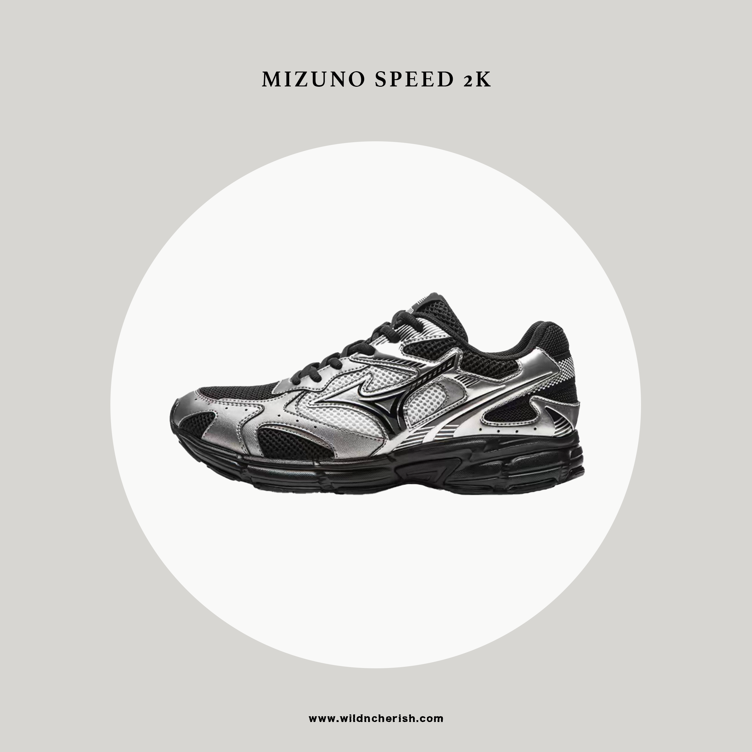 預訂 | Mizuno Speed 2K 黑銀
