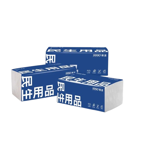 9990 民生用品｜無棉絮精品衛生紙