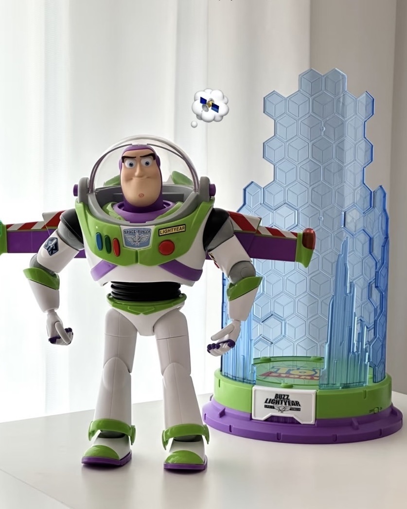 <海外限定>迪士尼DISNEY 巴斯光年 可動 拼裝 模型 公仔