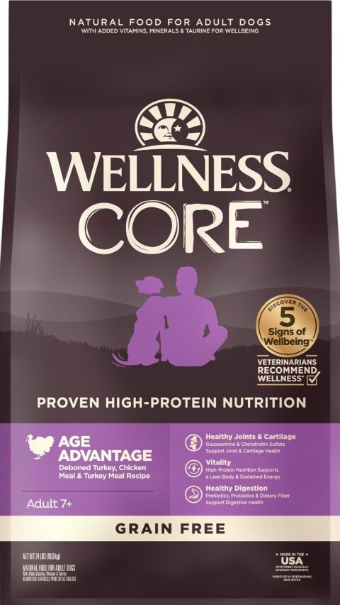 Wellness Core 老犬配方﹙無穀物﹚4lb/12lb/22lb
