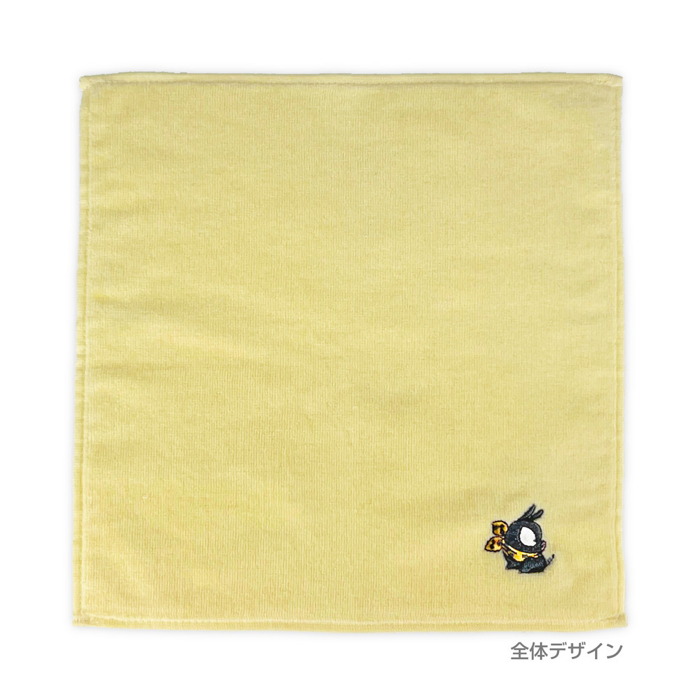 Cospa 021626 Pちゃん 刺繍ハンドタオル [らんま１／２] LIGHT YELLOW