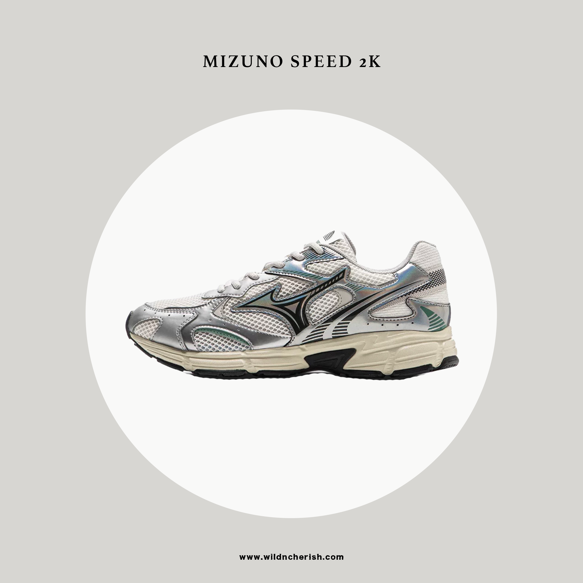 預訂 | Mizuno Speed 2K 幻彩銀