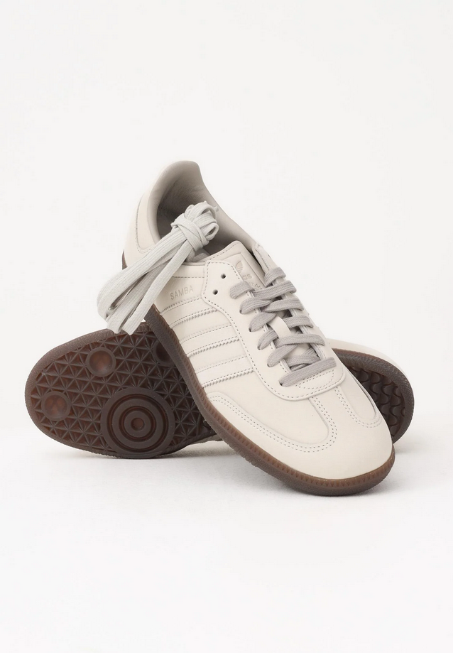 【預訂】ADIDAS ORIGINAL SAMBA  OG 杏仁灰白-UNISEX