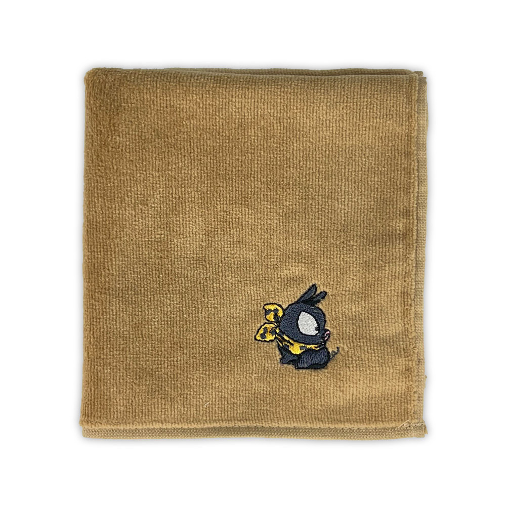 Cospa 021626 Pちゃん 刺繍ハンドタオル [らんま１／２] LIGHT BROWN