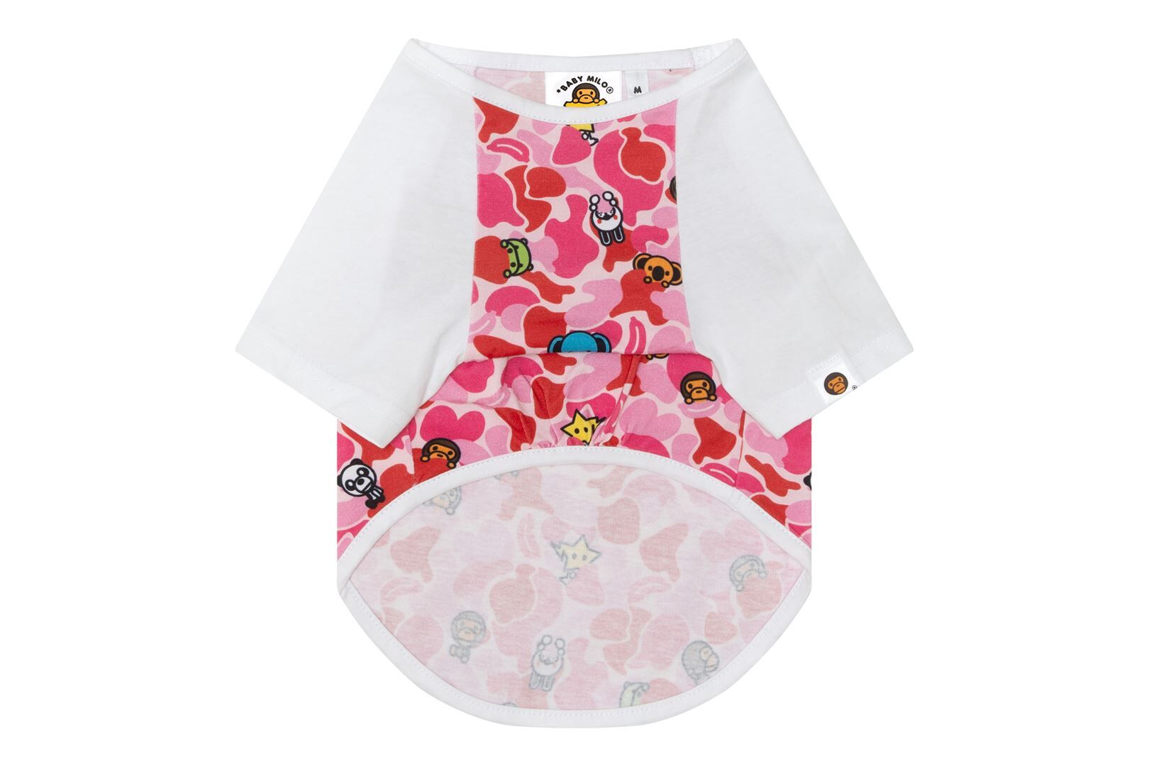 預購┃BAPE ABC MILO PET TEE 寵物 衣服 T恤 粉色迷彩