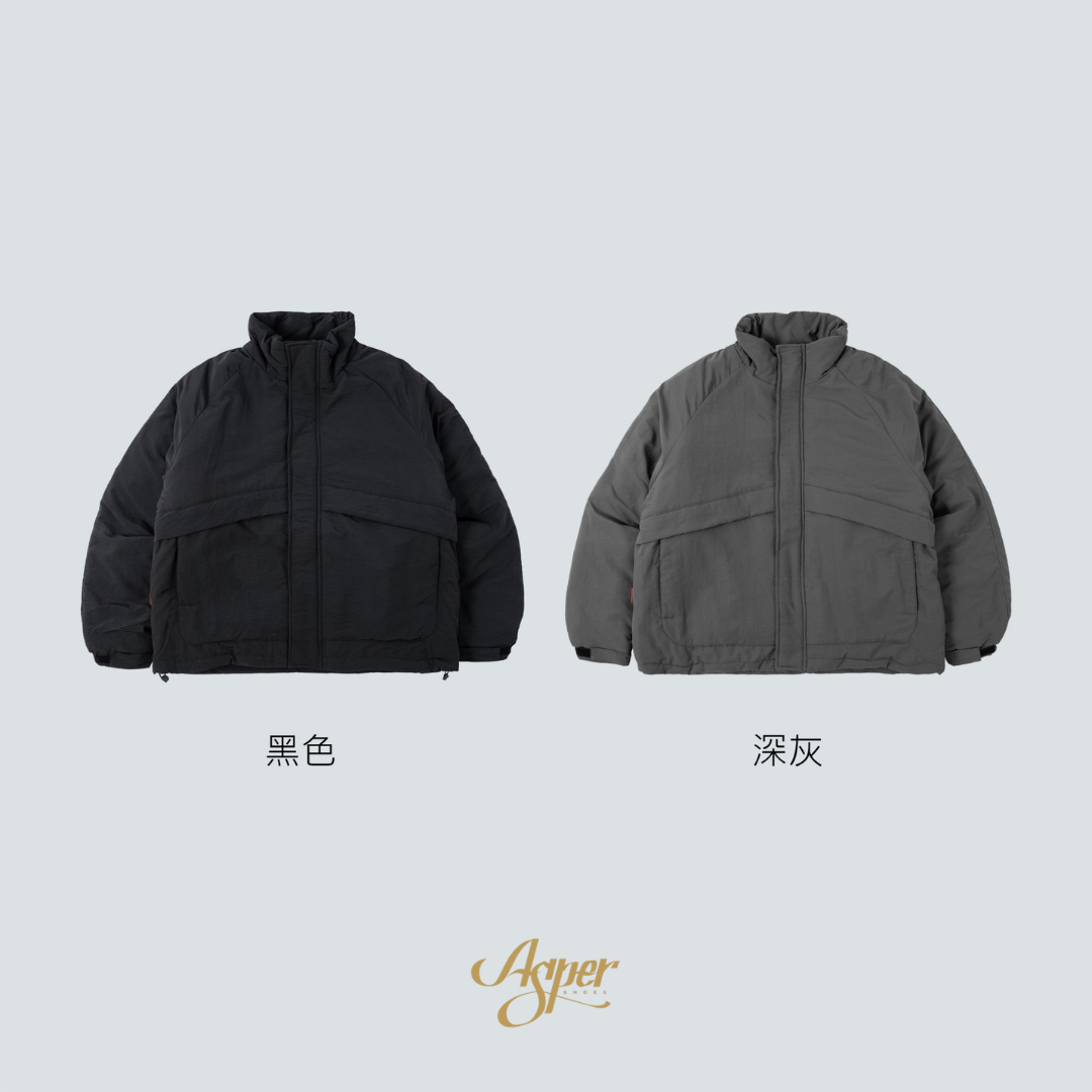 SBG 鋪棉立領口袋拉鍊外套 SB9002