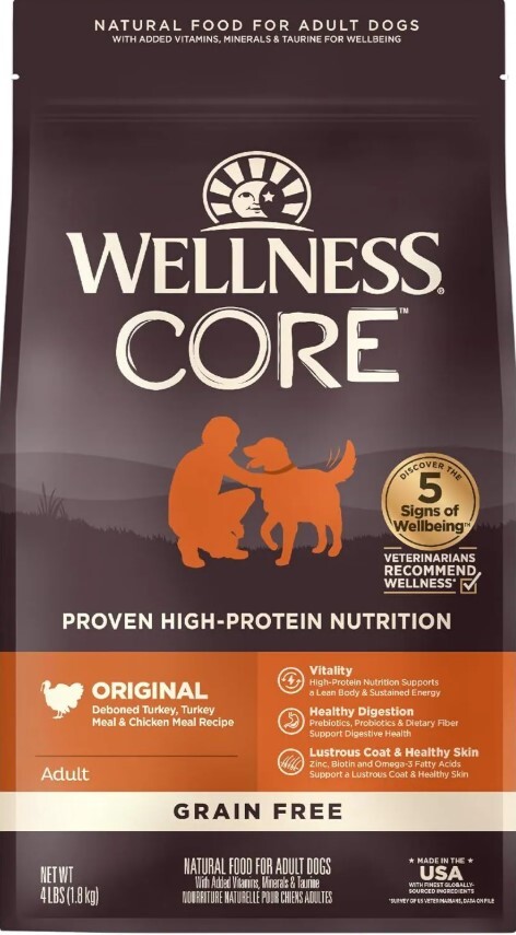 Wellness Core  經典原味配方﹙無穀物﹚4lb/12lb/24lb