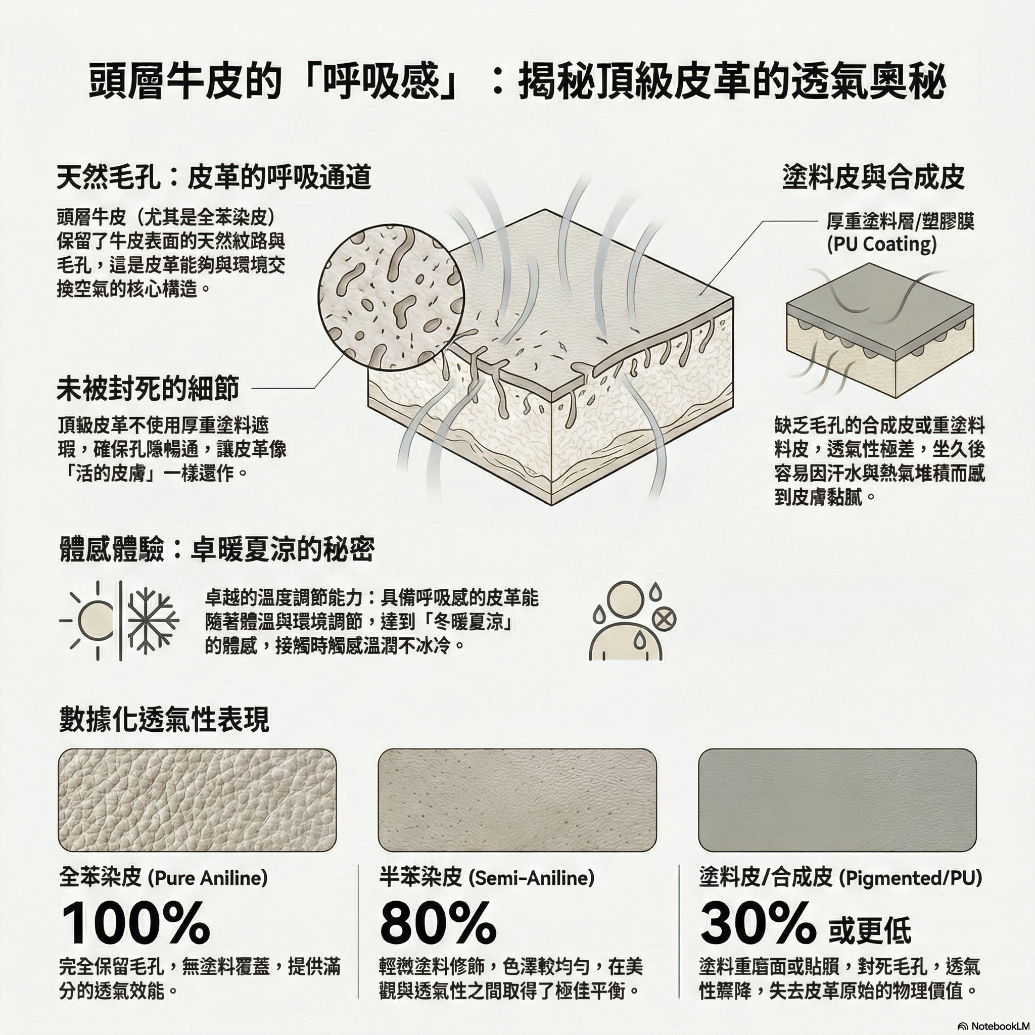 牛皮的呼吸感是什麼