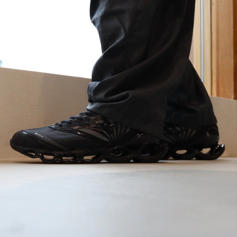 MIZUNO WAVE PROPHECY LS 全黑 GORE-TEX 防水 “BLACK” 休閒 慢跑鞋 男鞋 D1GA256001