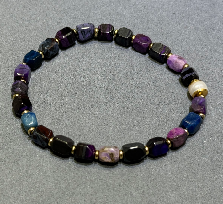 UY056 A56 頂級幻彩多寶手串 舒俱來4*mm