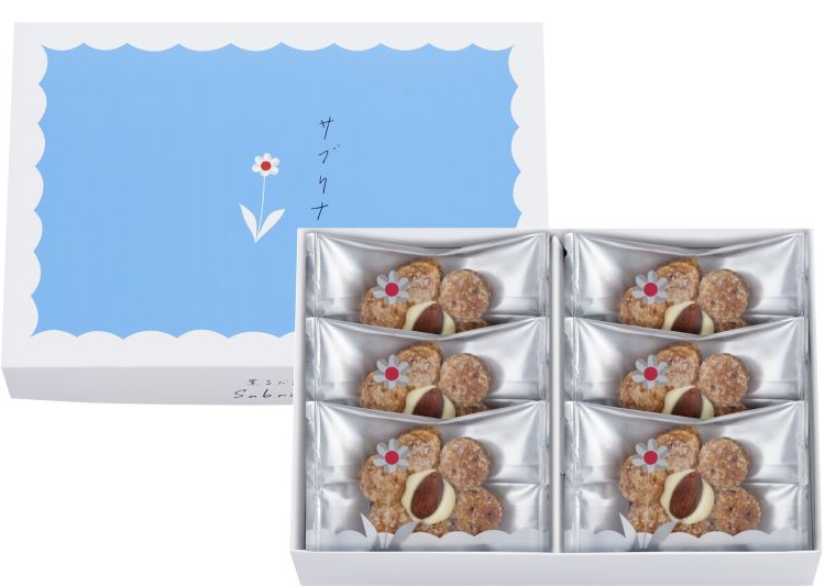 日本直送 🇯🇵 薰るバターSabrina｜牛油花酥餅 [6/8/10件入]
