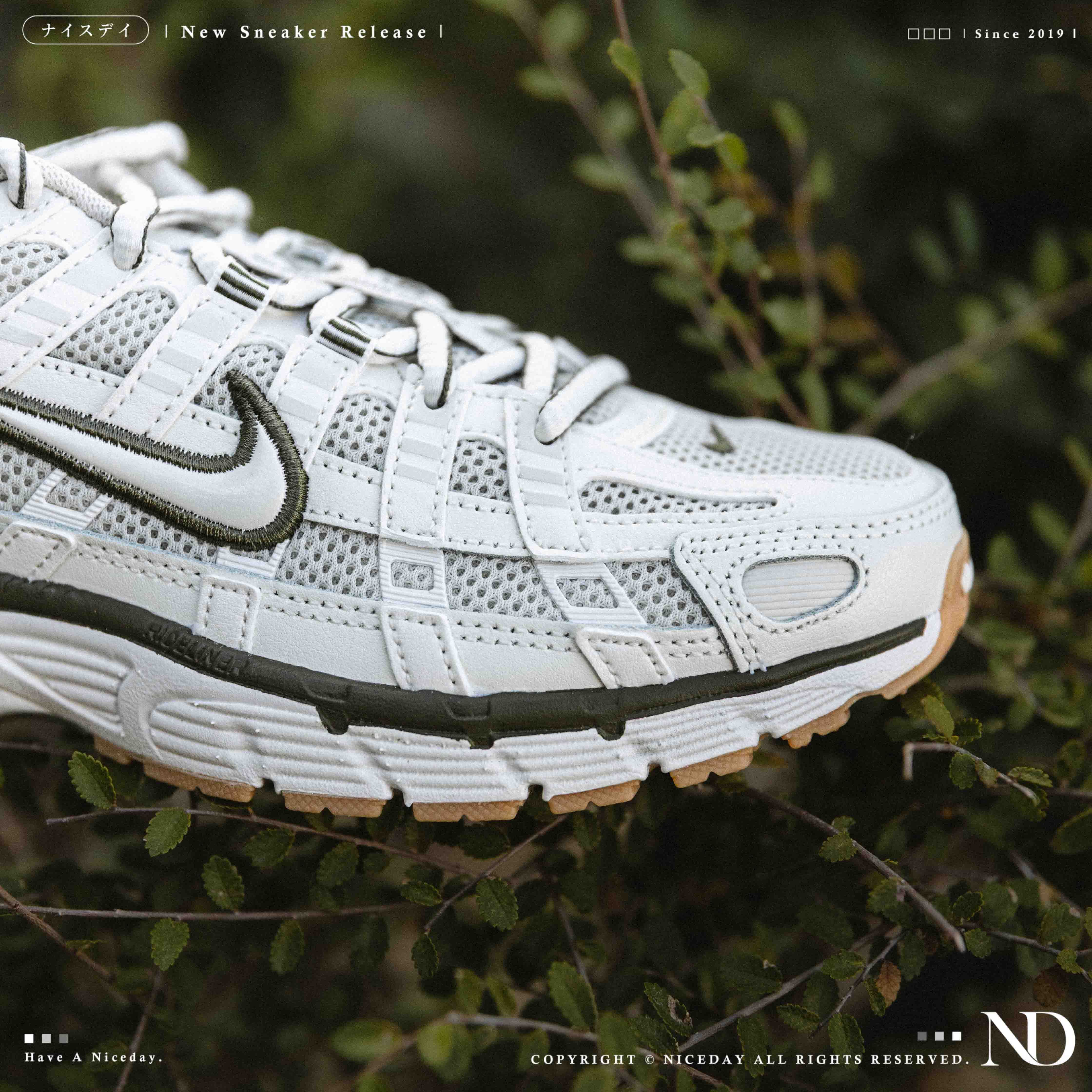 NICEDAY 現貨 Nike P-6000 抹茶 拿鐵 白 米白 白綠 復古 BV1021-016