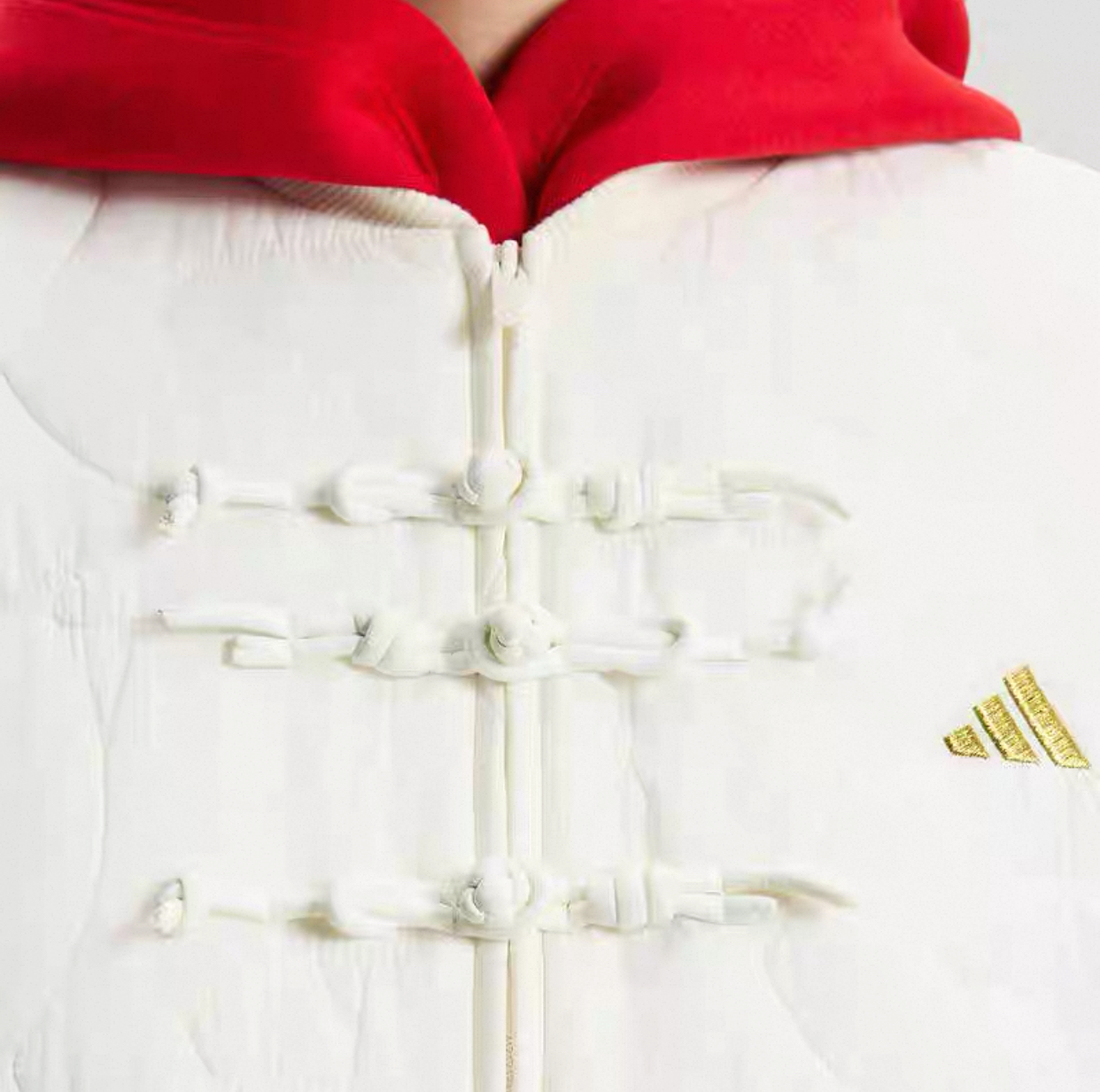 Adidas CNY Modern China Ladys Padded Jacket - White