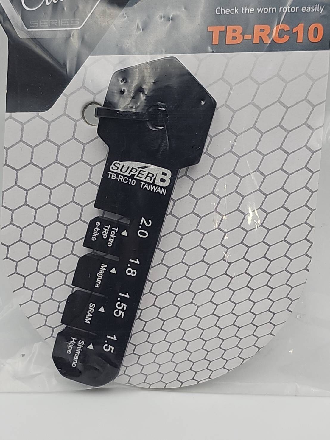 SUPERB TB-RC10 碟盤量測工具 碟盤磨耗測量專用工具 專業碟盤厚度測量工具 SUPER B 工具
