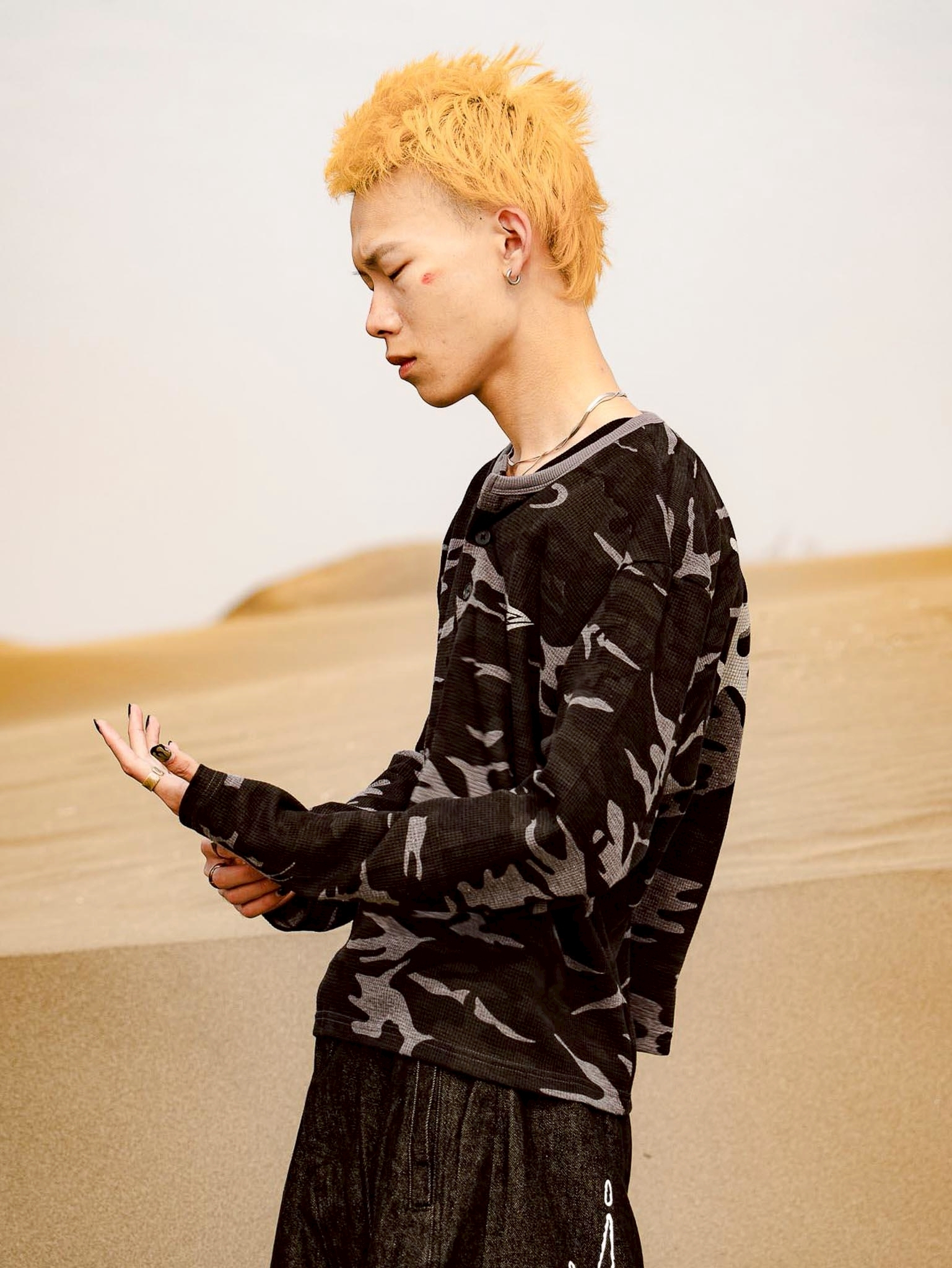 WBI 26AW DUSTLINE / WA-01 華夫格長袖