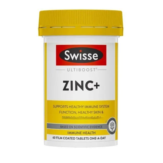 Swisse - 免疫再生代謝修復健體鋅片 60粒 (平行進口)