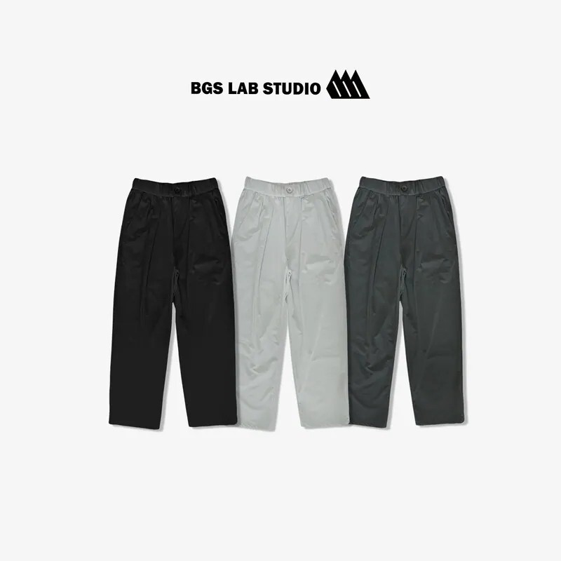 iSNEAKERS｜BGS LAB STUDIOS 黑工裝長褲 99057