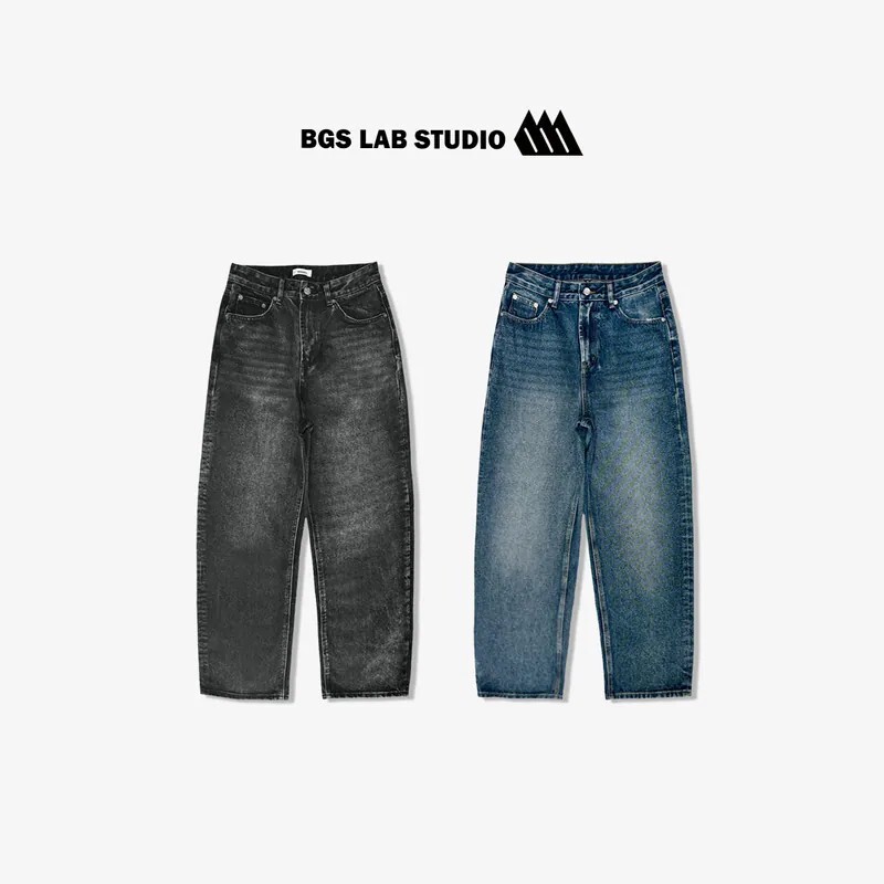 iSNEAKERS｜AGO JEANS 牛仔藍彎刀牛仔褲 99061