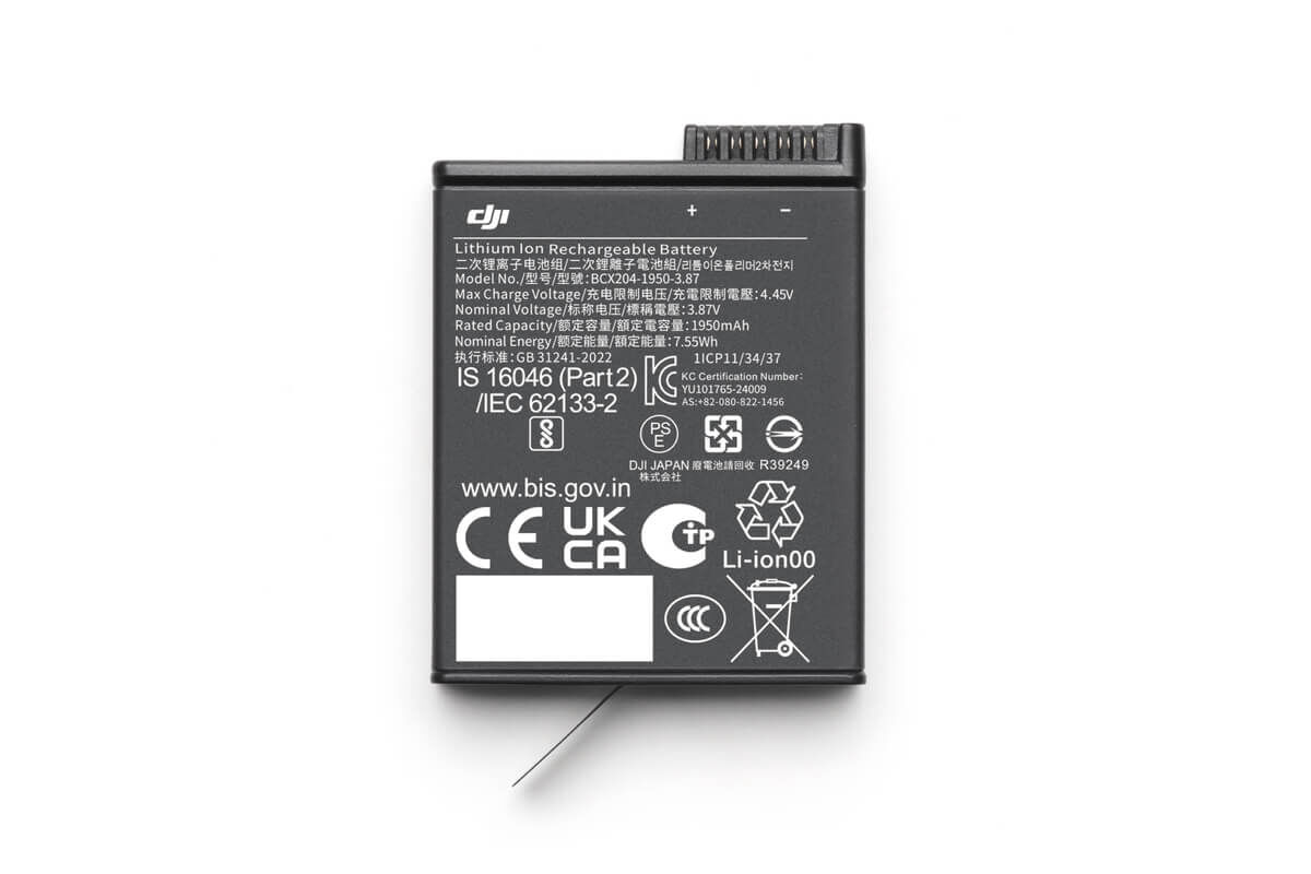 ※ DJI Osmo Action 耐低溫增強續航電池(1950mAh)