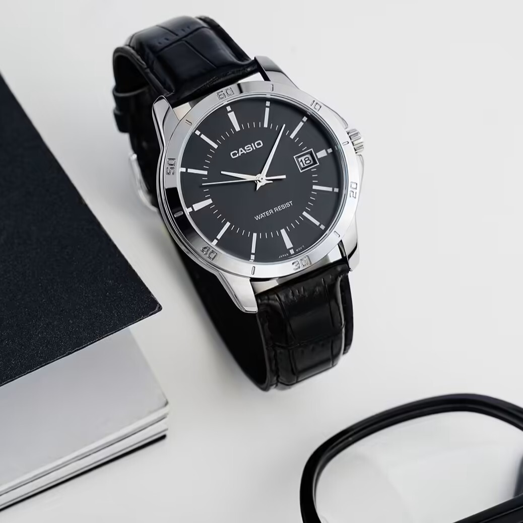 【CASIO 卡西歐】簡約 時尚 皮帶 日期顯示 日本機芯 手錶 腕錶 MTP-V004L