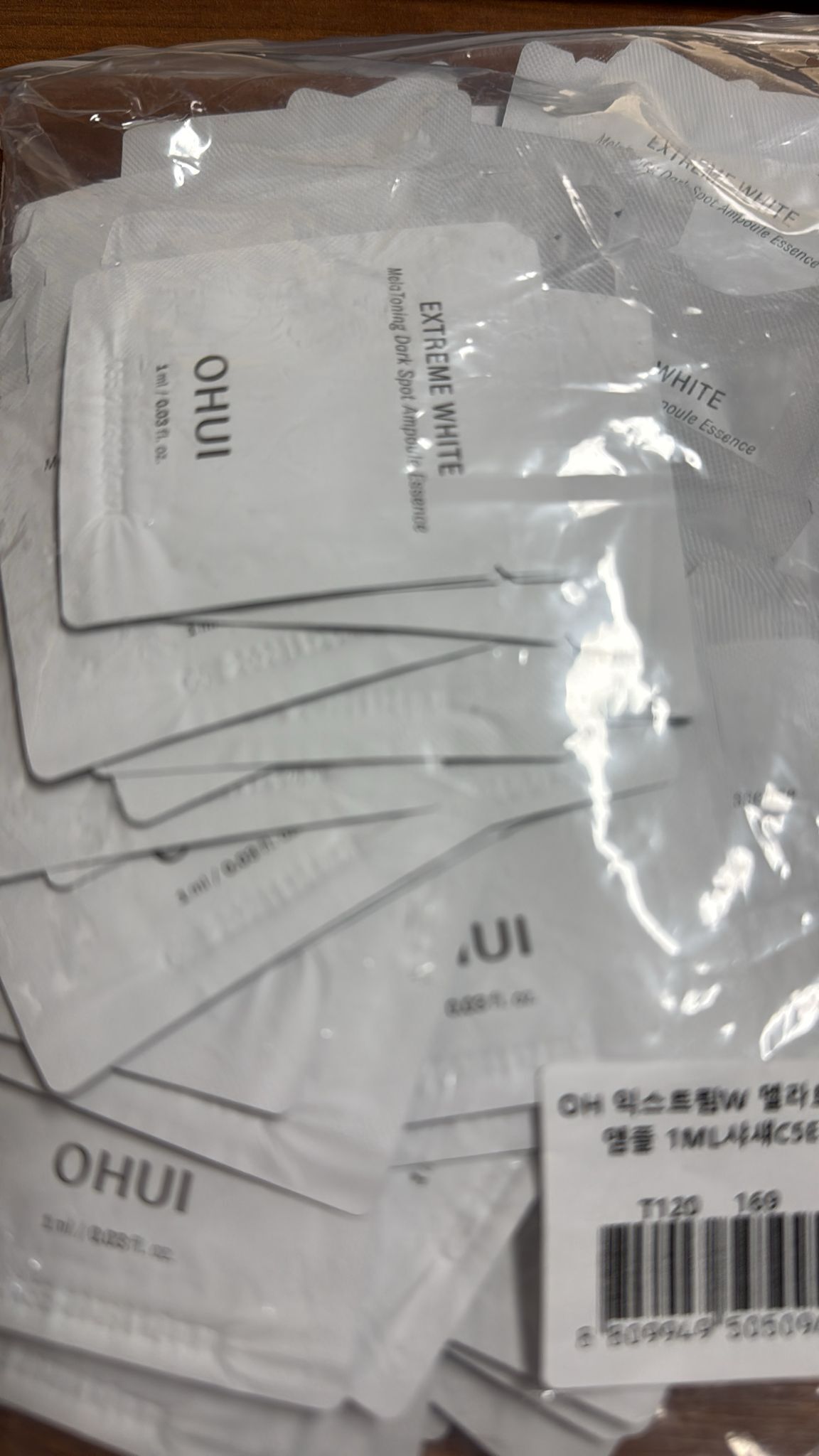 KE2104  歐惠美白淡斑安瓶 60片$89/1 $175/2