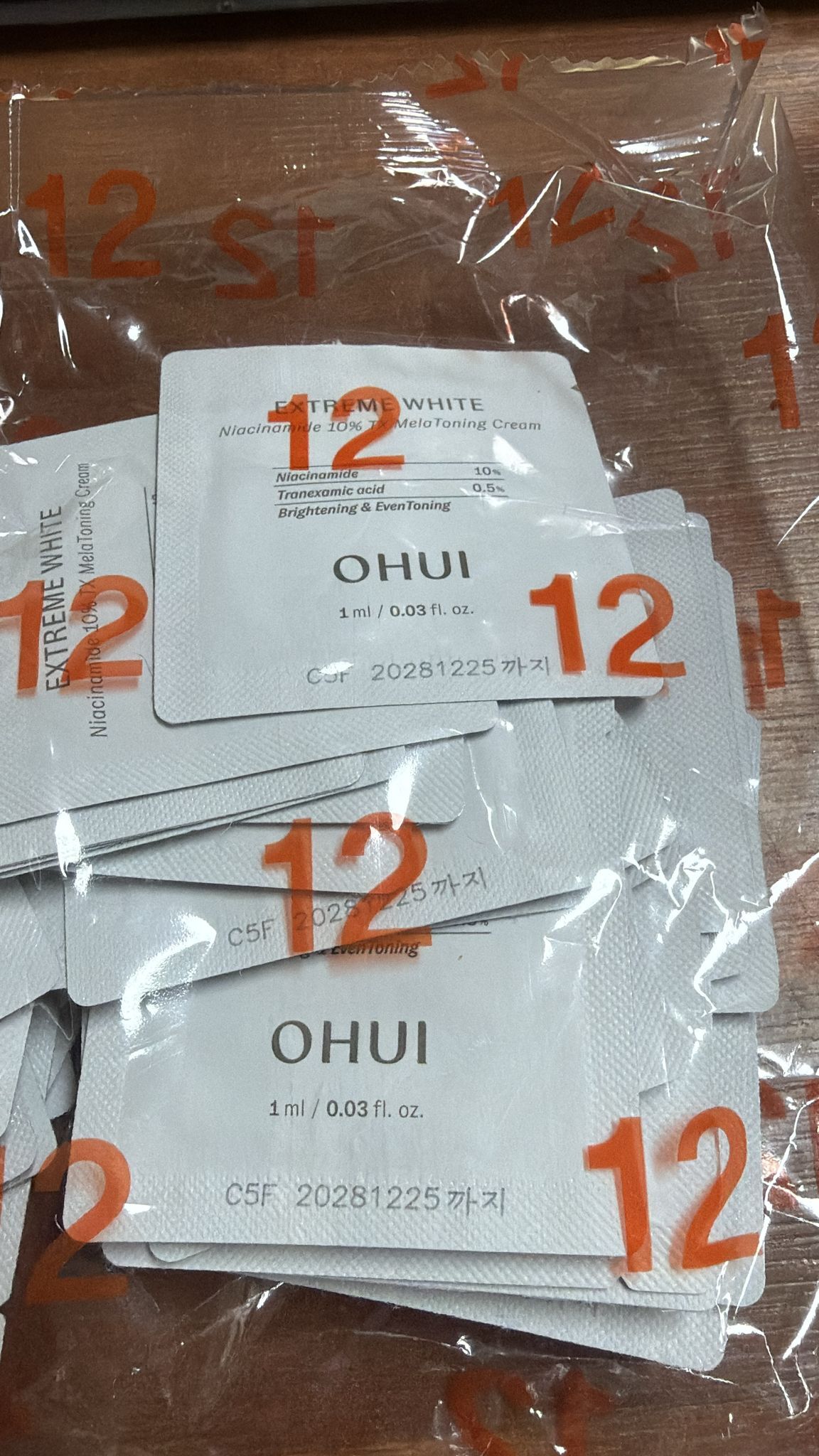 KE2105  歐惠美白淡斑面霜 60片$89/1 $175/2