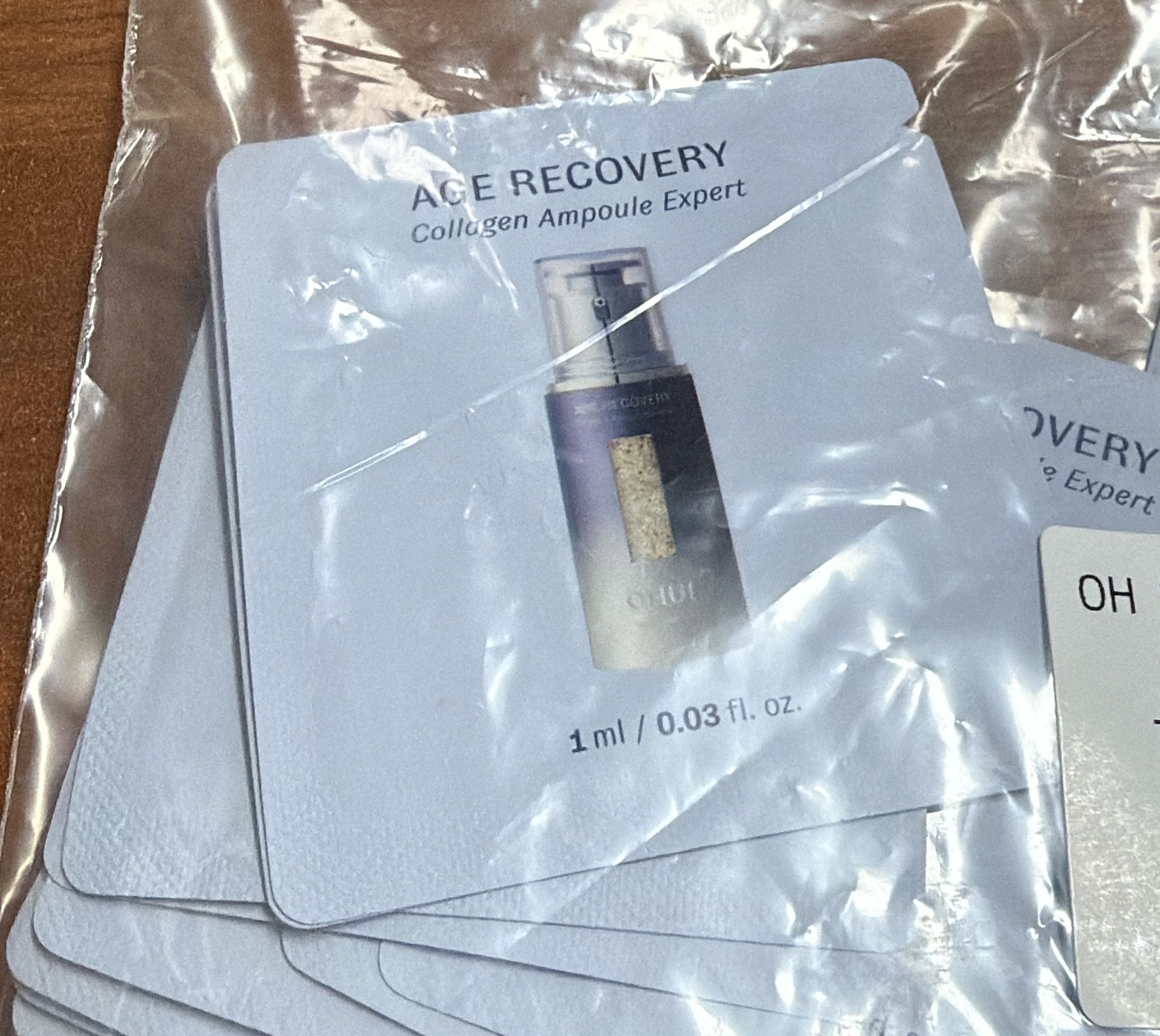 KE2106   歐惠膠原蛋白安瓶 60片$99/1 $195/2